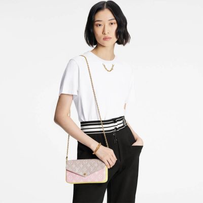 Alternative view of Wholesale Luxury Louis Vuitton Monogram Empreinte Leather Felicie Pochette M81359