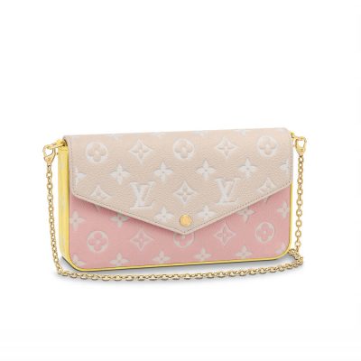 Wholesale Luxury Louis Vuitton Monogram Empreinte Leather Felicie Pochette M81359