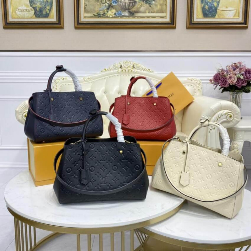 Wholesale Luxury Louis Vuitton Monogram Empreinte Leather Montaigne Mm M41048 - Image 22