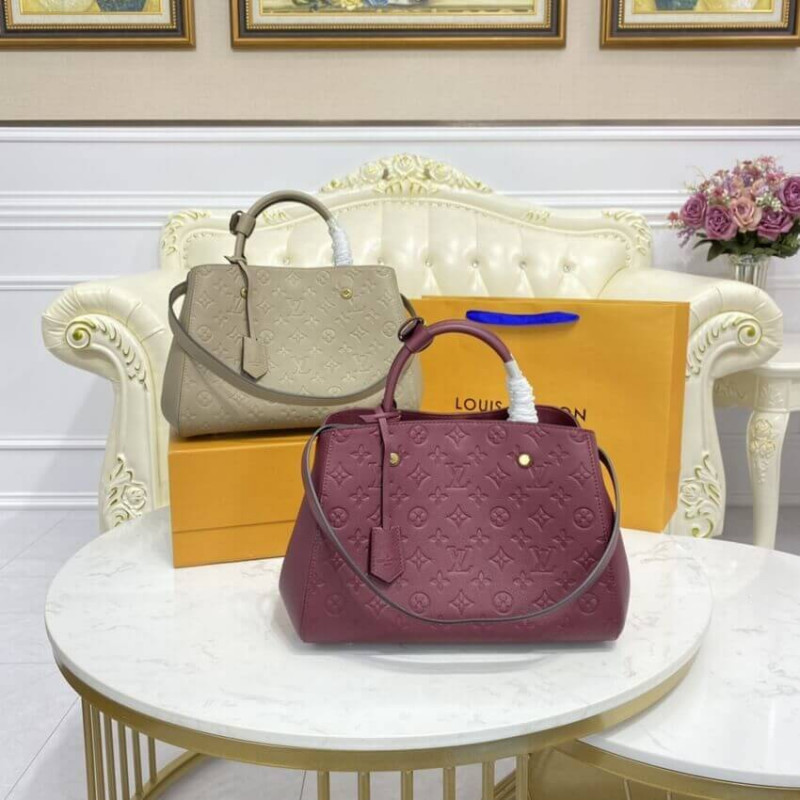 Wholesale Luxury Louis Vuitton Monogram Empreinte Leather Montaigne Mm M41048 - Image 23