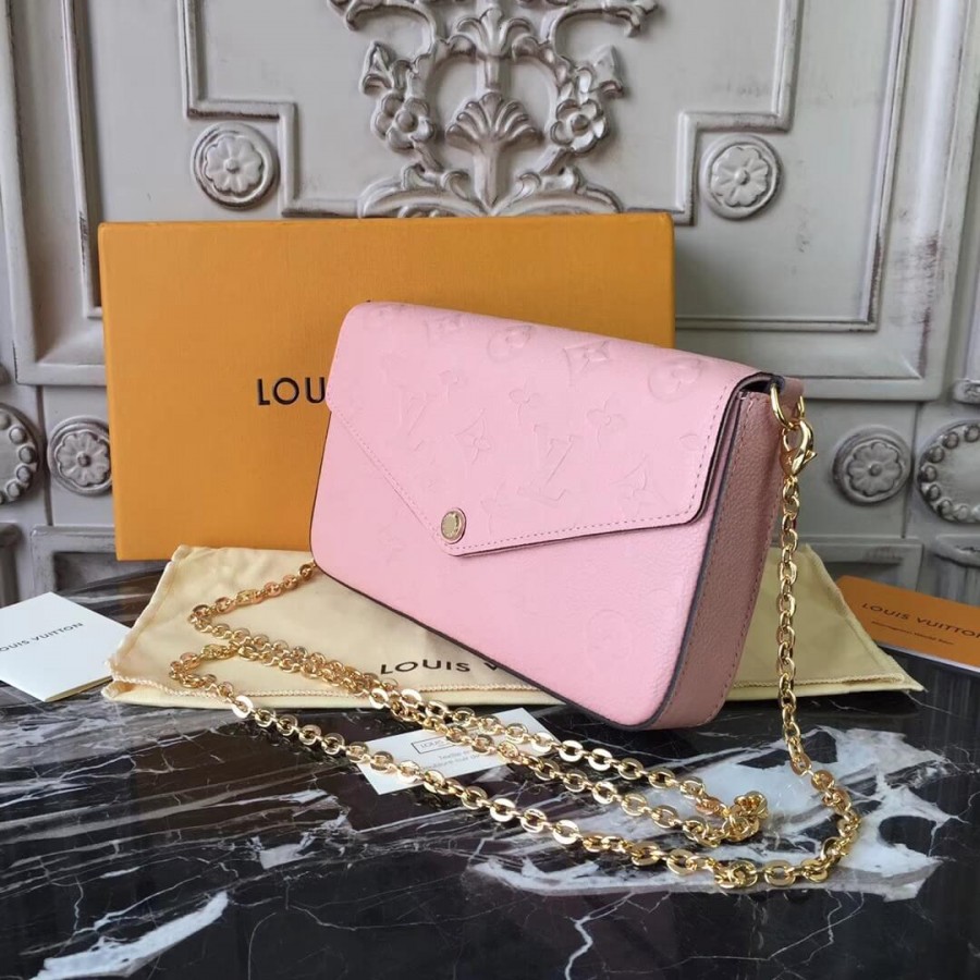 Wholesale Luxury Louis Vuitton Monogram Empreinte Pochette Felicie M64064 - Image 3