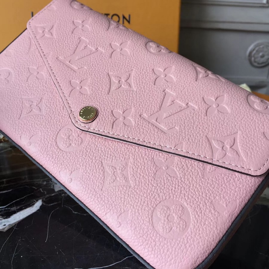 Wholesale Luxury Louis Vuitton Monogram Empreinte Pochette Felicie M64064 - Image 5