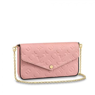 Wholesale Luxury Louis Vuitton Monogram Empreinte Pochette Felicie M64064