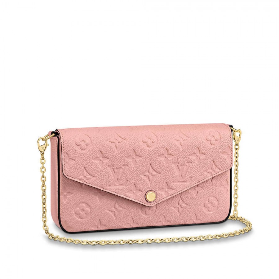 Wholesale Luxury Louis Vuitton Monogram Empreinte Pochette Felicie M64064