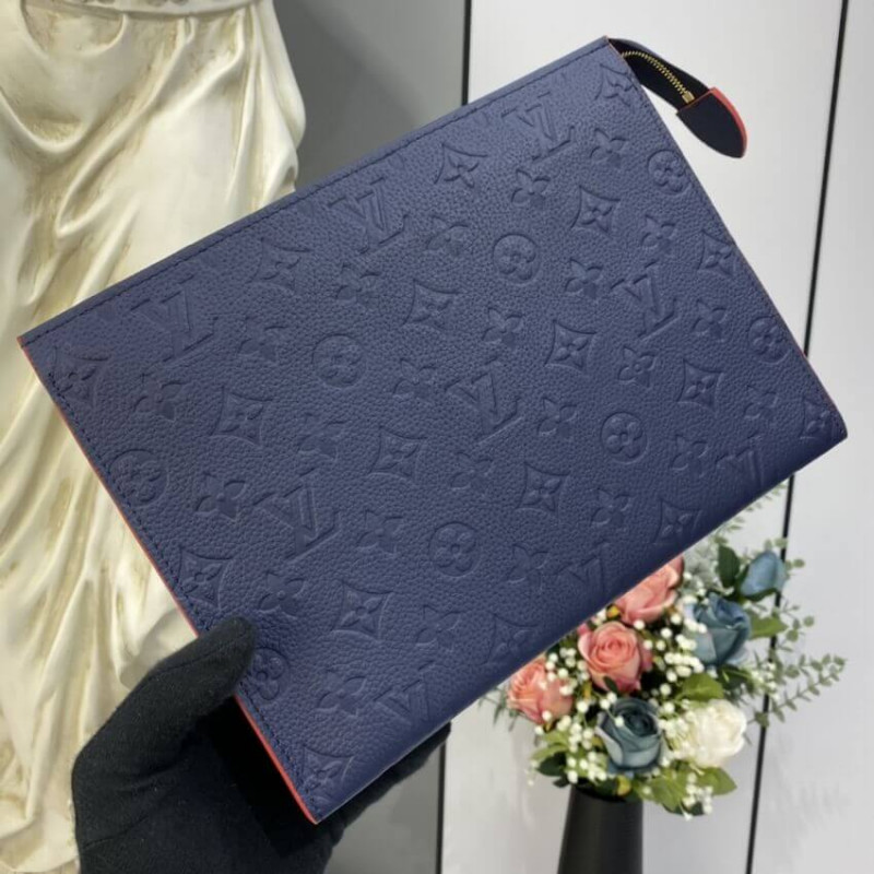 Wholesale Luxury Louis Vuitton Monogram Empreinte Pochette Toilette 26 M45665 M45666 - Image 3