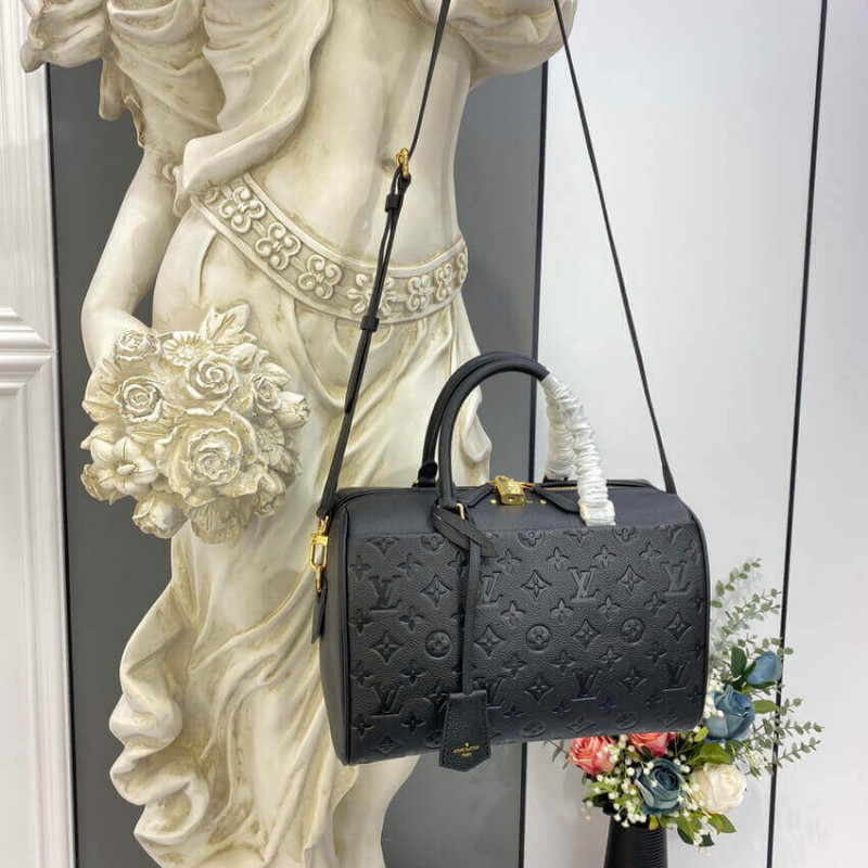 Wholesale Luxury Louis Vuitton Monogram Empreinte Speedy Bandouliere 30 M42406 - Image 4