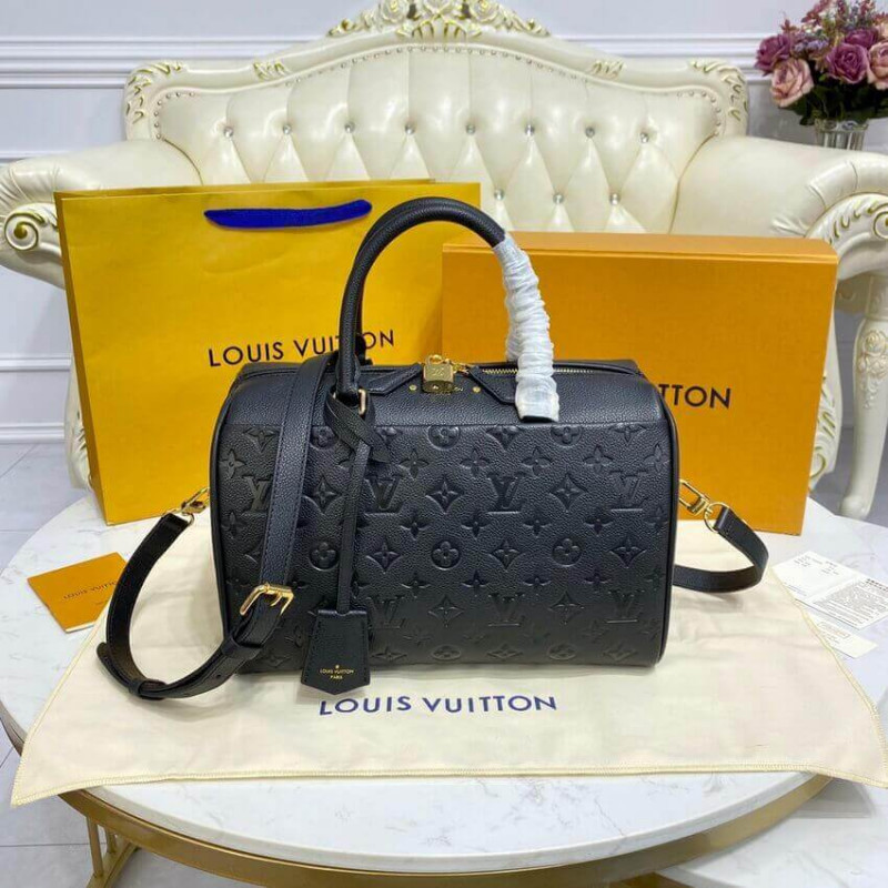 Wholesale Luxury Louis Vuitton Monogram Empreinte Speedy Bandouliere 30 M42406 - Image 5