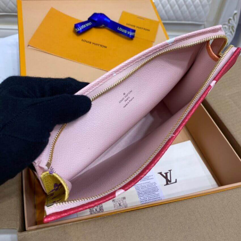 Wholesale Luxury Louis Vuitton Monogram Geant Canvas Toilet Pouch Xl M67692 - Image 13