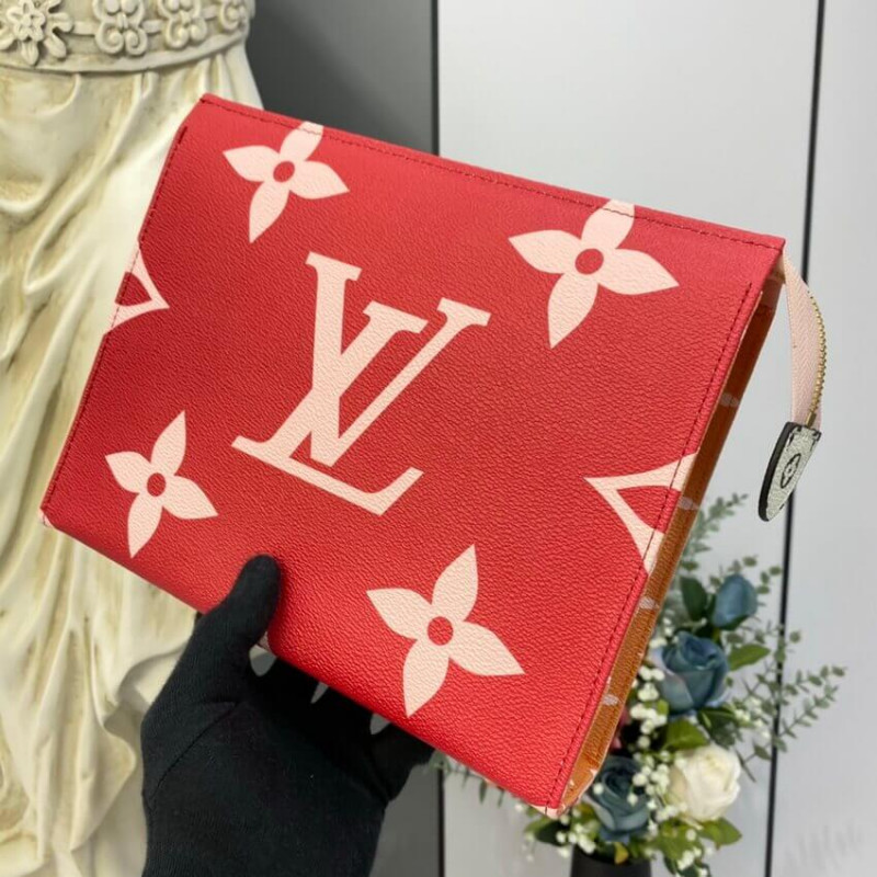 Wholesale Luxury Louis Vuitton Monogram Geant Canvas Toilet Pouch Xl M67692 - Image 3