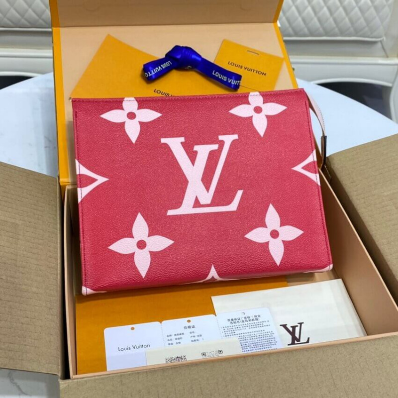 Wholesale Luxury Louis Vuitton Monogram Geant Canvas Toilet Pouch Xl M67692 - Image 5