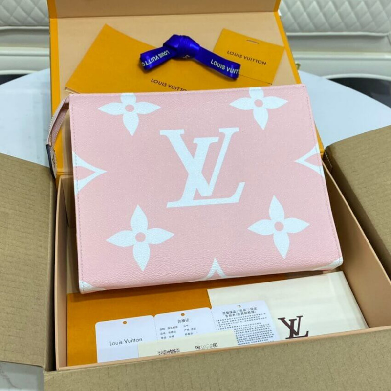 Wholesale Luxury Louis Vuitton Monogram Geant Canvas Toilet Pouch Xl M67692 - Image 6