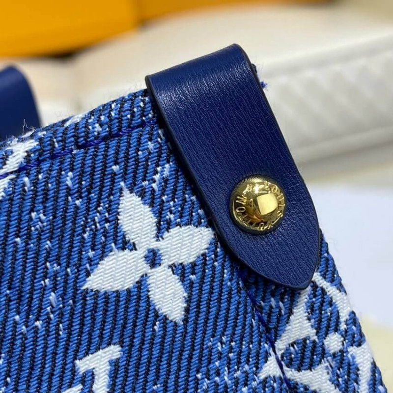 Wholesale Luxury Louis Vuitton Monogram Jacquard Denim Onthego Gm M59608 - Image 11