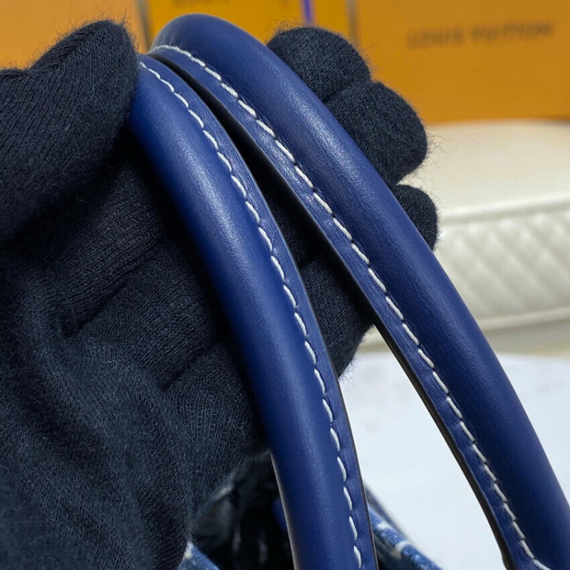 Wholesale Luxury Louis Vuitton Monogram Jacquard Denim Onthego Gm M59608 - Image 12