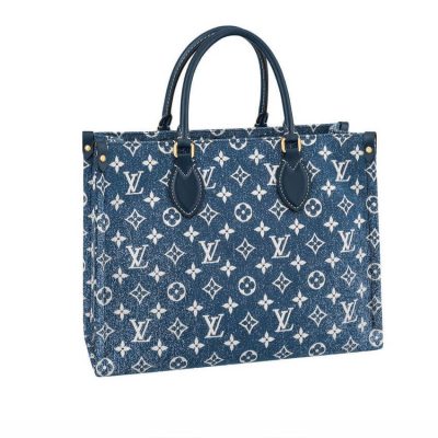 Wholesale Luxury Louis Vuitton Monogram Jacquard Denim Onthego Gm M59608