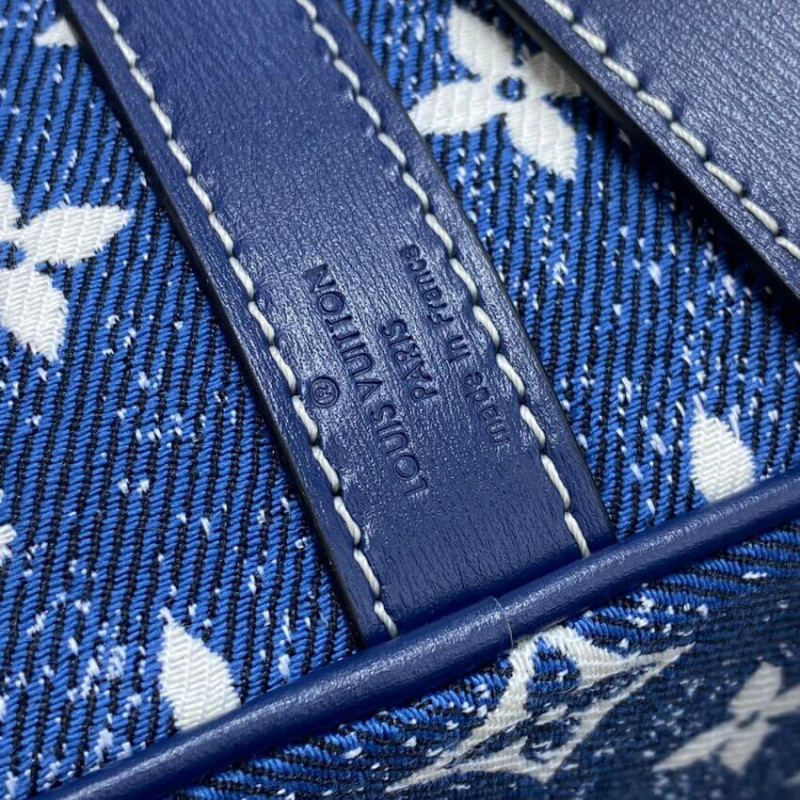 Wholesale Luxury Louis Vuitton Monogram Jacquard Denim Speedy Bandouliere 25 M59609 - Image 12