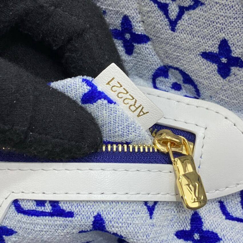 Wholesale Luxury Louis Vuitton Monogram Jacquard Velvet Neverfull Mm M46220 - Image 12