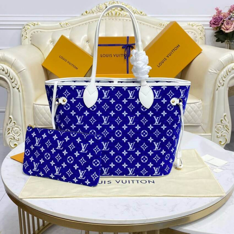 Wholesale Luxury Louis Vuitton Monogram Jacquard Velvet Neverfull Mm M46220 - Image 3