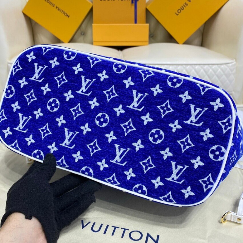 Wholesale Luxury Louis Vuitton Monogram Jacquard Velvet Neverfull Mm M46220 - Image 6