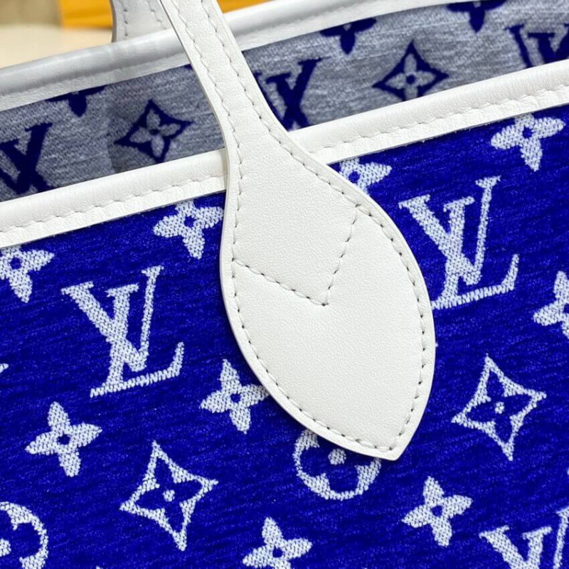 Wholesale Luxury Louis Vuitton Monogram Jacquard Velvet Neverfull Mm M46220 - Image 8
