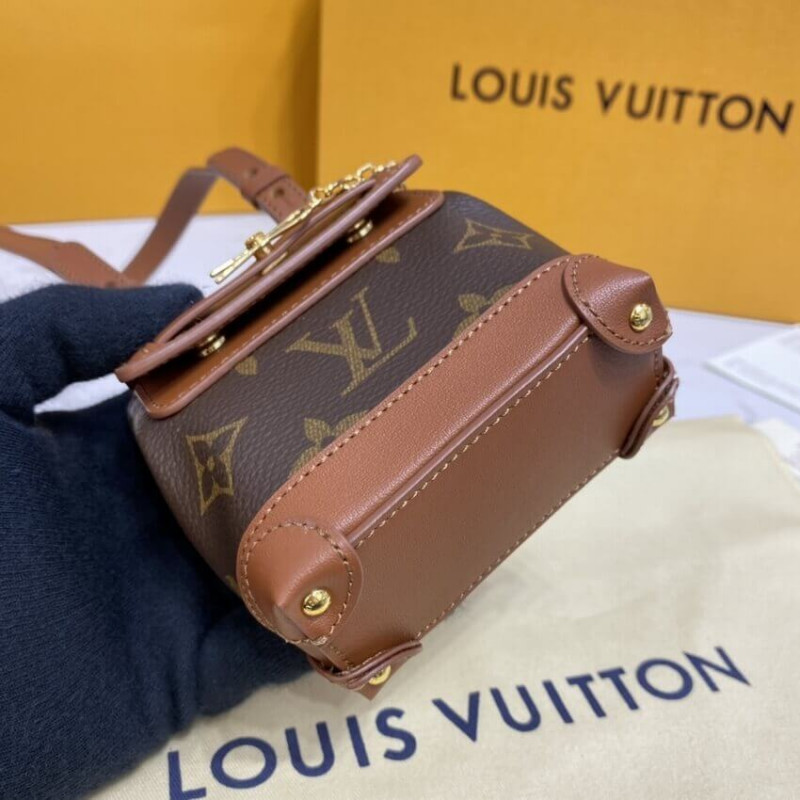 Wholesale Luxury Louis Vuitton Monogram Mini Steamer Pouch M00340 - Image 4