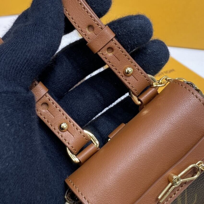 Wholesale Luxury Louis Vuitton Monogram Mini Steamer Pouch M00340 - Image 5