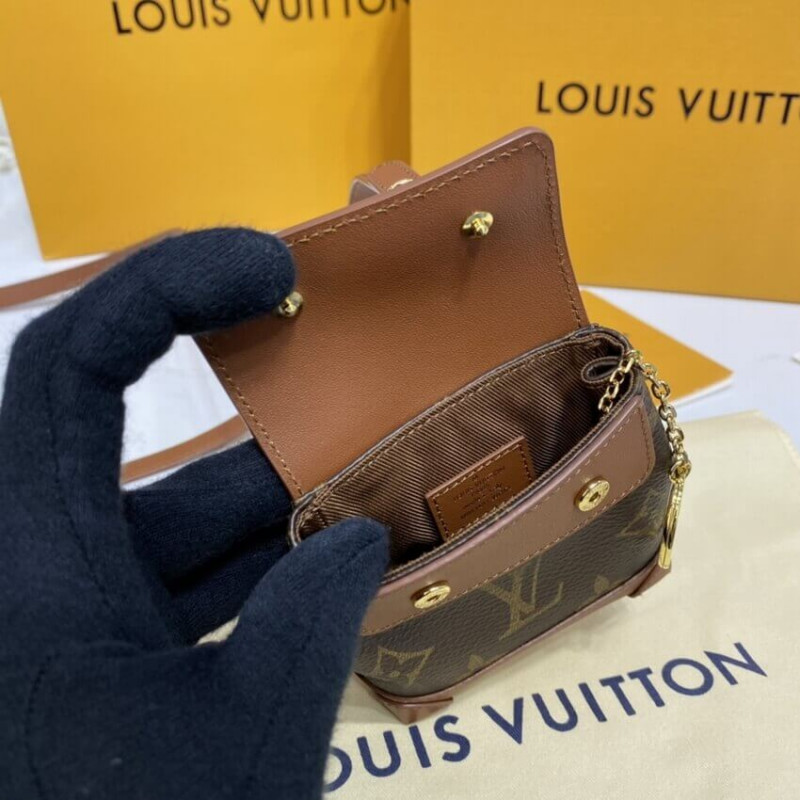 Wholesale Luxury Louis Vuitton Monogram Mini Steamer Pouch M00340 - Image 9