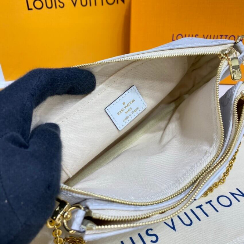 Wholesale Luxury Louis Vuitton Monogram Multi Pochette Accessoires White - Image 16
