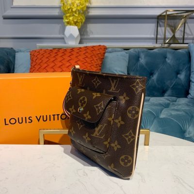 Alternative view of Wholesale Luxury Louis Vuitton Monogram Partition Clutch Bag M51901