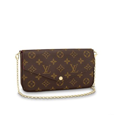 Wholesale Luxury Louis Vuitton Monogram Pochette Felicie M61276