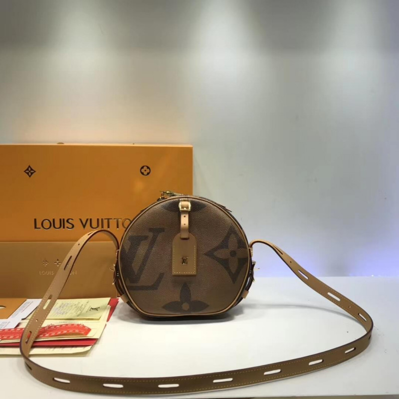 Wholesale Luxury Louis Vuitton Monogram Reverse Canvas Boite Chapeau Souple M44604 - Image 2