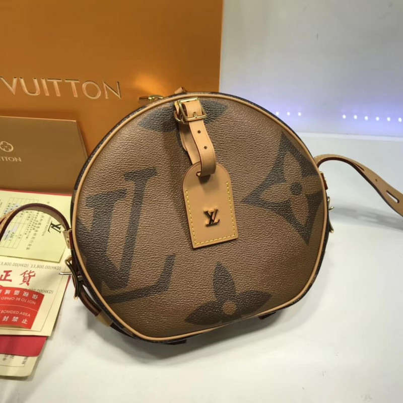 Wholesale Luxury Louis Vuitton Monogram Reverse Canvas Boite Chapeau Souple M44604 - Image 3