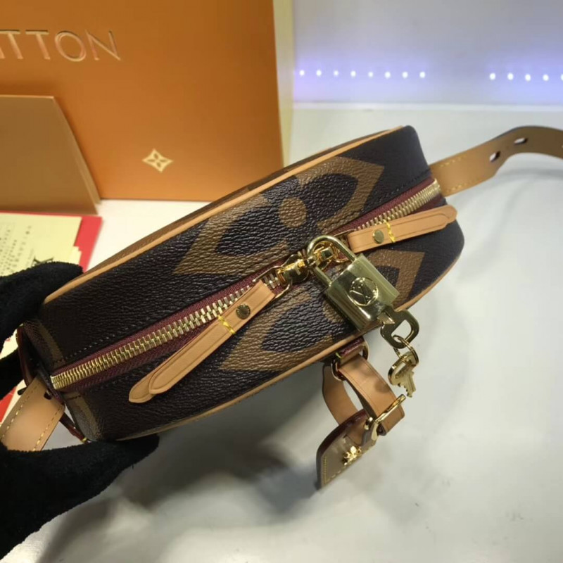 Wholesale Luxury Louis Vuitton Monogram Reverse Canvas Boite Chapeau Souple M44604 - Image 4