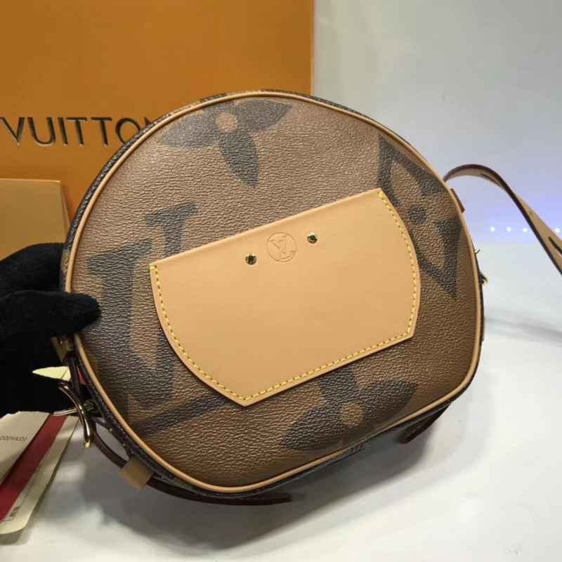 Wholesale Luxury Louis Vuitton Monogram Reverse Canvas Boite Chapeau Souple M44604 - Image 7