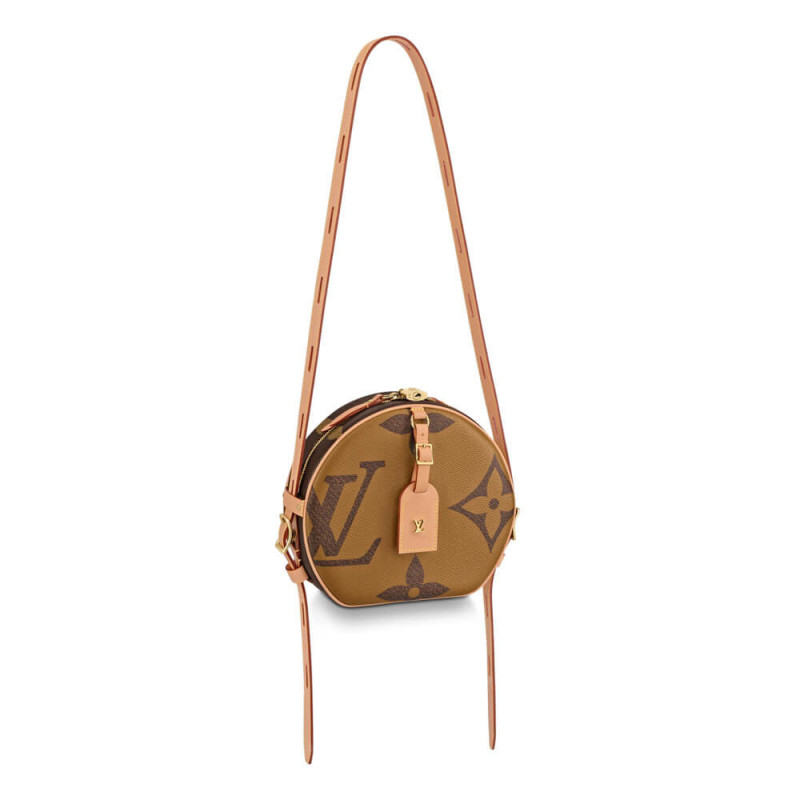 Wholesale Luxury Louis Vuitton Monogram Reverse Canvas Boite Chapeau Souple M44604