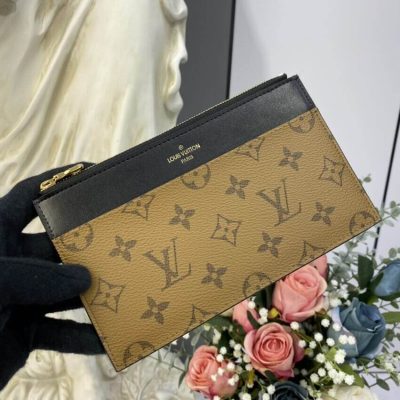 Alternative view of Wholesale Luxury Louis Vuitton Monogram Reverse Slim Purse M80390