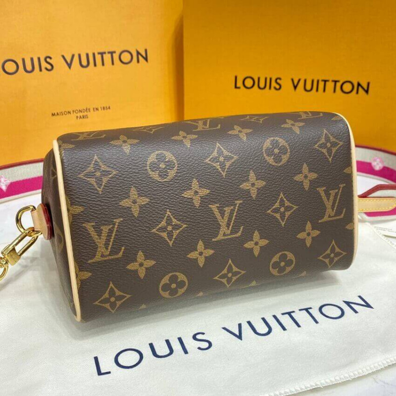 Wholesale Luxury Louis Vuitton Monogram Speedy Bandouliere 20 M45948 Fuchsia - Image 7