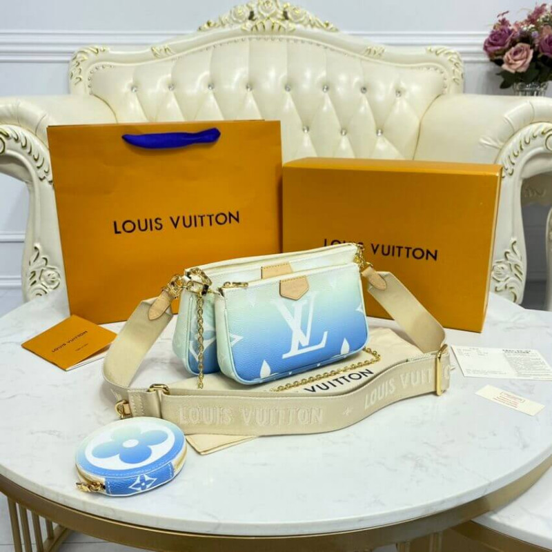 Wholesale Luxury Louis Vuitton Multi Pochette Accessoires M57633 M57634 - Image 6