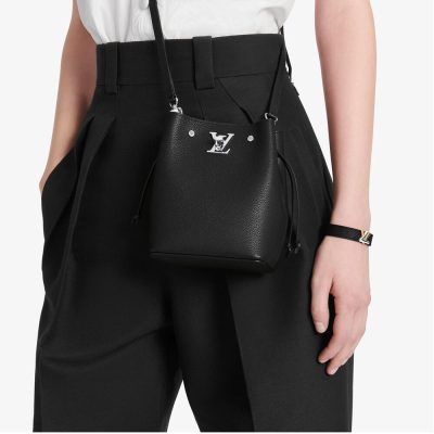 Alternative view of Wholesale Luxury Louis Vuitton Nano Lockme Bucket M68709