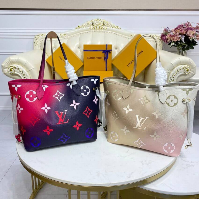 Wholesale Luxury Louis Vuitton Neverfull Mm M20511 Midnight Fuchsia - Image 12