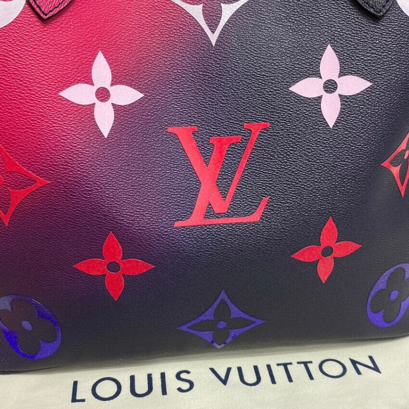 Wholesale Luxury Louis Vuitton Neverfull Mm M20511 Midnight Fuchsia - Image 7