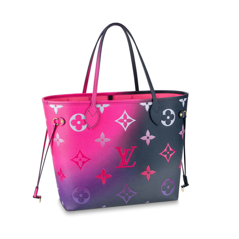 Wholesale Luxury Louis Vuitton Neverfull Mm M20511 Midnight Fuchsia