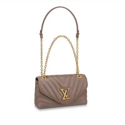 Wholesale Luxury Louis Vuitton New Wave Chain Bag M58550 Dark Taupe