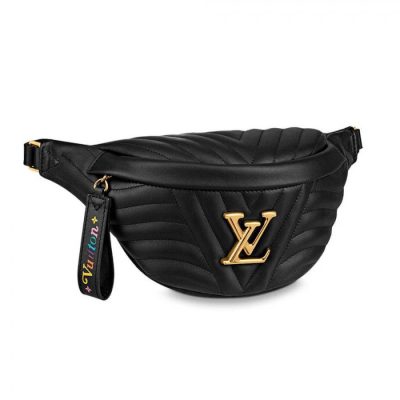 Wholesale Luxury Louis Vuitton New Wave Leather Bumbag M53750