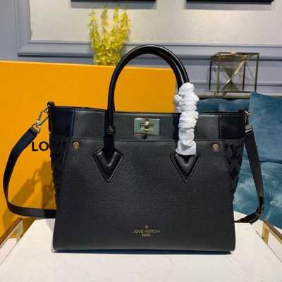 Alternative view of Wholesale Luxury Louis Vuitton On My Side Bag M53823 Black