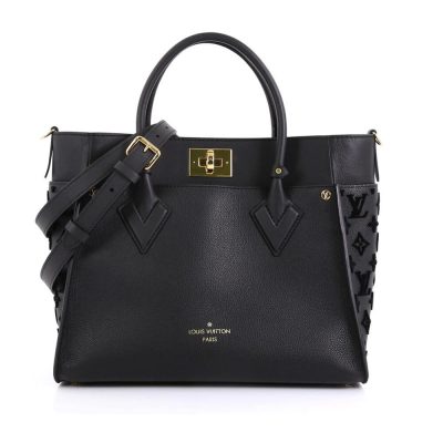 Wholesale Luxury Louis Vuitton On My Side Bag M53823 Black
