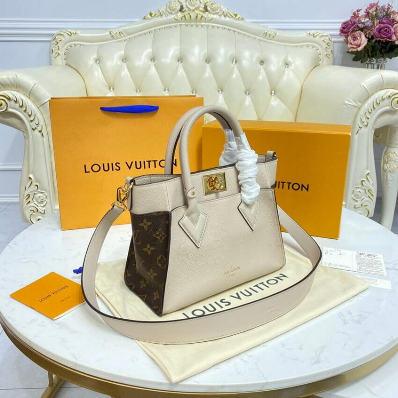 Wholesale Luxury Louis Vuitton On My Side Pm M57729 Greige - Image 6