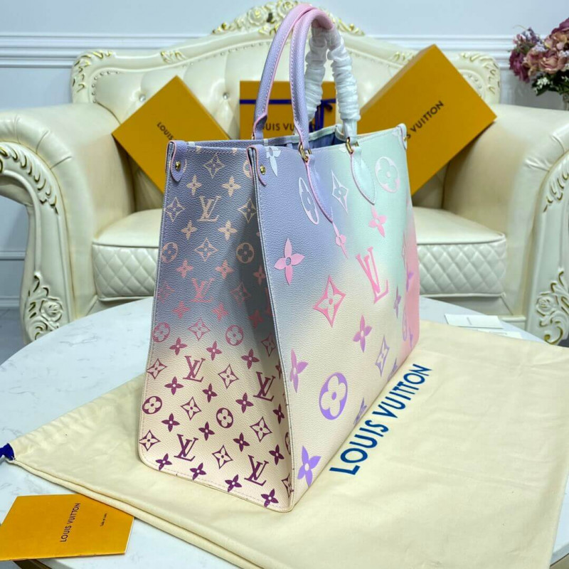 Wholesale Luxury Louis Vuitton Onthego Gm M46076 Sunrise Pastel - Image 5