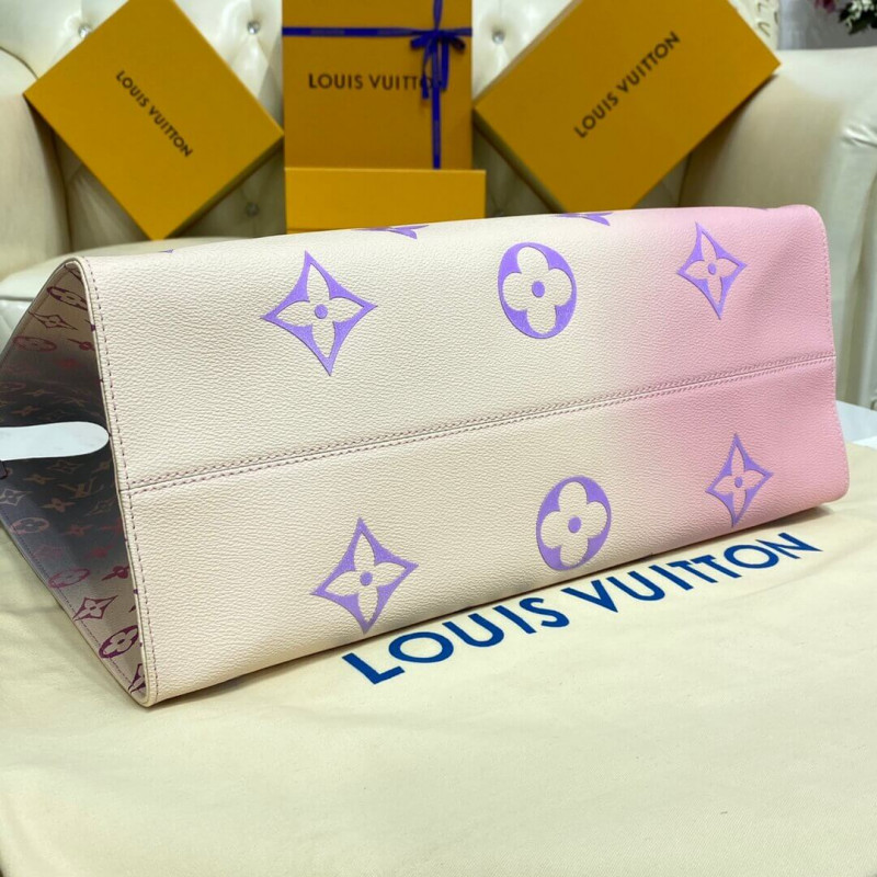 Wholesale Luxury Louis Vuitton Onthego Gm M46076 Sunrise Pastel - Image 7