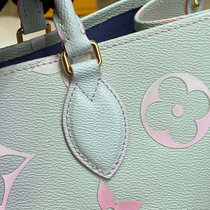 Wholesale Luxury Louis Vuitton Onthego Gm M46076 Sunrise Pastel - Image 9