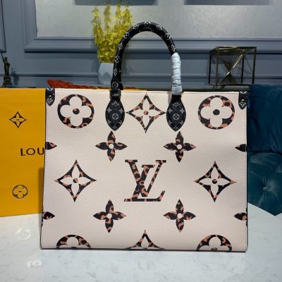Alternative view of Wholesale Luxury Louis Vuitton Onthego M44675 Ivory/Havana Beige